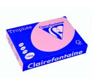CARTA TROPHEE A4 GR.160 ROSA