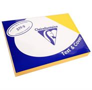 SUPPORTI A4 GR.270 TELATO GIALLO 100FF