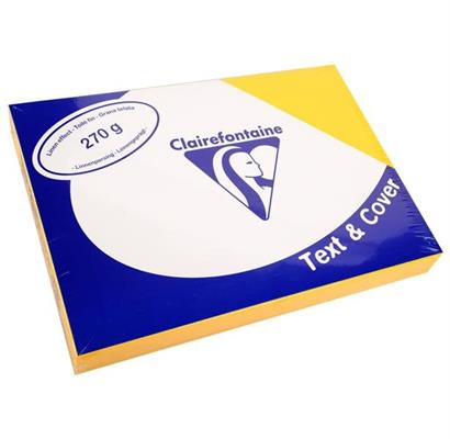 SUPPORTI A4 GR.270 TELATO GIALLO 100FF