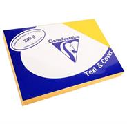 SUPPORTI A4 GR.240 GIALLI 100FF