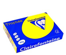 CARTA TROPHEE A4 GR.80 GIALLO FLUO