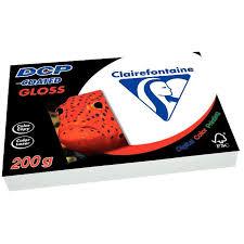 CARTA DCP COATED A4 GR.200 250FF BIANCO