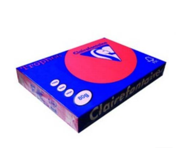 CARTA TROPHEE A3 GR.80 ROSSO CORALLO