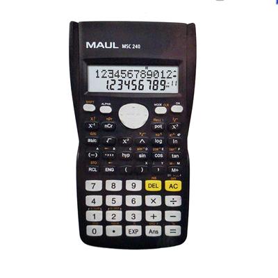 CALCOLATRICE SCIENTIFICA MSC 240 MM 161X85X21 - NERO