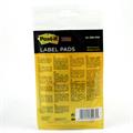 POST-IT LABEL PADS 2900-WYEU 15,8X57,1