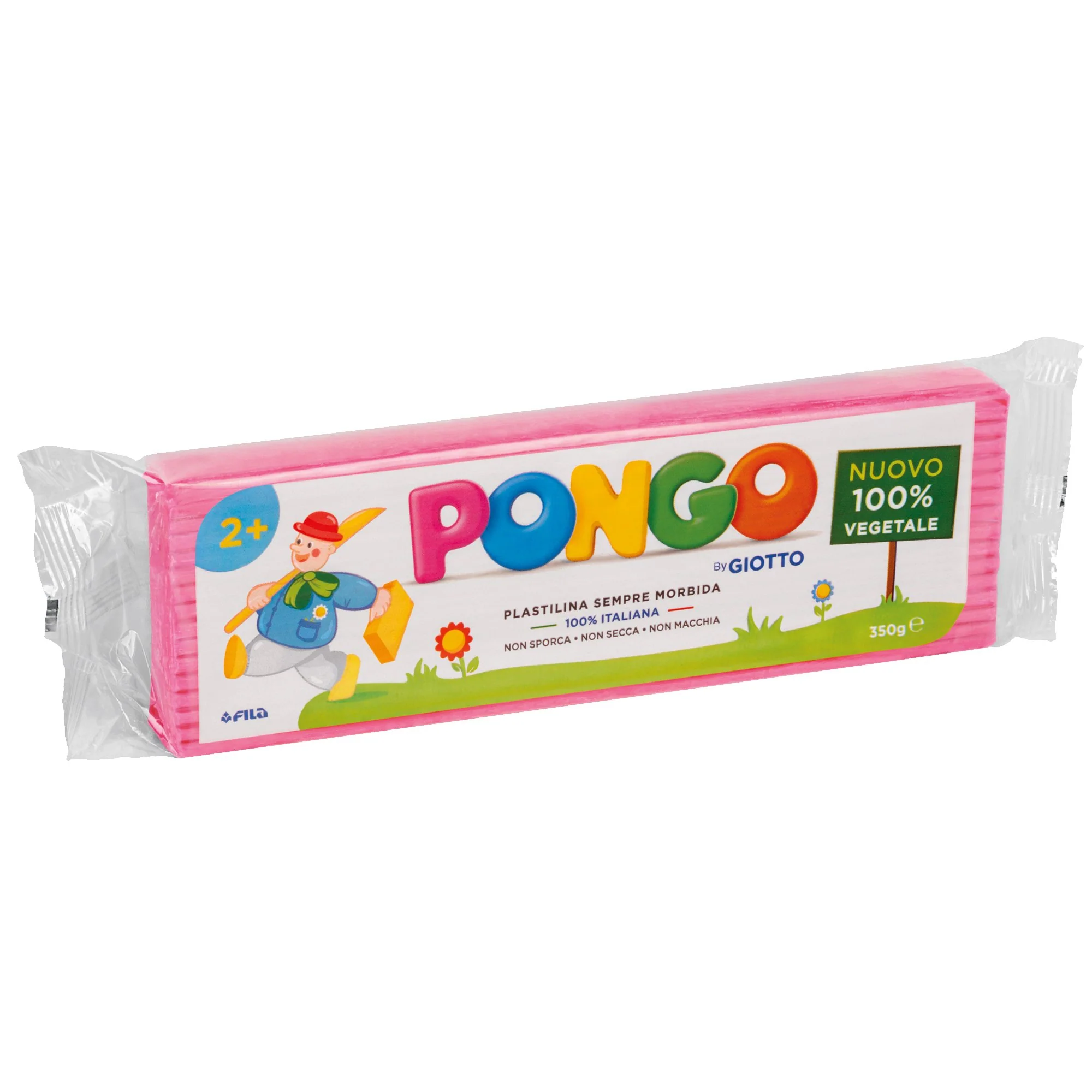 PANETTO PLASTILINA GIOTTO 350 GR. ROSA