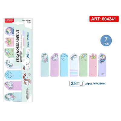 STICK NOTES ADESIVE UNICORNI 604241