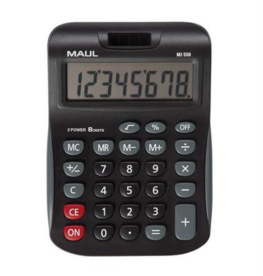 CALCOLATRICE TAVOLO MAUL MJ550 8 CIFRE MM 155X110X25 - N