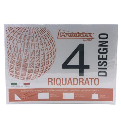 BLOCCO PRECISION 4 24X33 FF.20 RIQUADRATO 79099