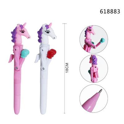 PENNA UNICORNO CON PUGNO