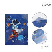 BUSTA P/FOGLI A4 23.5X30.5CM ASTRONAUTA