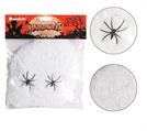 DECORAZIONE DI RAGNATELA BIANCA PER HALLOWEEN 20G
