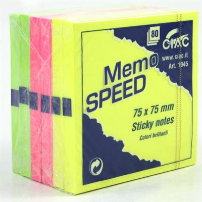 MEMO SPEED CIAC COLORATO 75X75 PZ.6  1945
