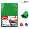 FOGLIO FELTRO 40X60CM 2MM VERDE CHIARO 621428
