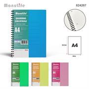 MAXI A4 SPIRALE 5MM 80FF