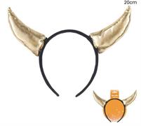 DECORAZIONE HALLOWEEN CORNA DORATE 627073