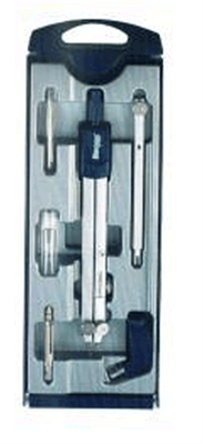 COMPASSO SCOLASTICO + 5 ACCESSORI (ALLUNGA) PZ.6 3018