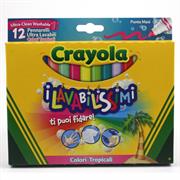 PENNARELLI LAVABILISSIMI MAXI COLORI TROPICALI 58-8335