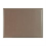SOTTOMANO A SINGOLO SPECCHIO IN ECOPELLE CM. 50X35 BEIGE