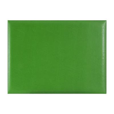 SOTTOMANO A SINGOLO SPECCHIO IN ECOPELLE CM. 50X35 VERDE
