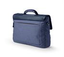 BORSA MONOVANO TELA ED ECOPELLE BLU 9211ST32