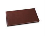 SOTTOMANO A DUE SPECCHI IN SINT. 50X35 MARRONE 4111SH33