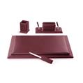 SERVIZIO DA SCRITTOIO 4 PZ. PELLE BORDEAUX 4104EL30