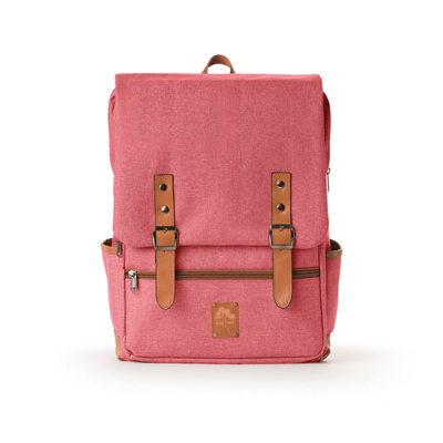 ZAINO WOODSTOCK IN TELA C/STRINGHE ROSSO 9239WK28
