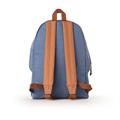 ZAINO WOODSTOCK IN TELA C/ZIP E TASCA AZZURRO 9238WK31