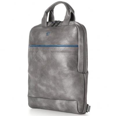 ZAINO SLIM BLUE-GATE IN ECOPELLE GRIGIO FUMO 9232GAB22