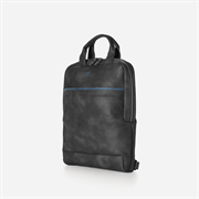 ZAINO SLIM BLUE-GATE IN ECOPELLE NERO 9232GAB34