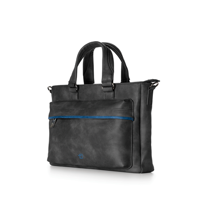 BORSA UNISEX BLUE-GATE IN ECOPELLE NERO 9234GAB34
