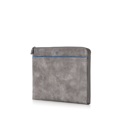 SOTTOBRACCIO BLUE-GATE IN ECOPELLE GRIGIO 8247GAB22