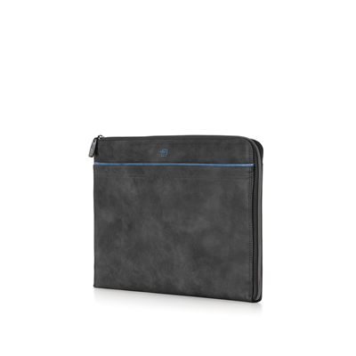 SOTTOBRACCIO BLUE-GATE IN ECOPELLE NERO 8247GAB34