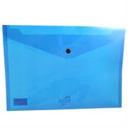 BUSTE CON BOTTONE CIAC A4 BLU