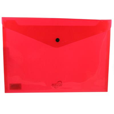 BUSTE CON BOTTONE CIAC A4 ROSSE
