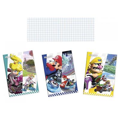 QUADERNO MAXI 5 MM MARIOKART