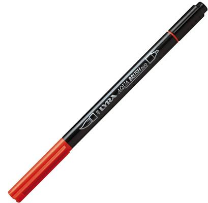 PENNARELLI LYRA AQUA BRUSH DUO ROSSO GERANIO CHIARO L652