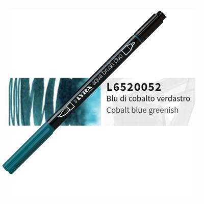 PENNARELLI LYRA AQUA BRUSH DUO BLU DI COBALTO VERDASTRO