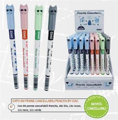 EXPO 96 PENCITA CANCELLABILE IN 4 COLORI ASSORTITI 7901