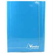 CARTELLINA 3L PIATTA 600 GR. PLASTIF.LUCIDA 9 COLOR VERN