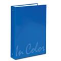 COPERTINA A4 ANELLO   30 - BLU CARTONATO IN COLOR 48087