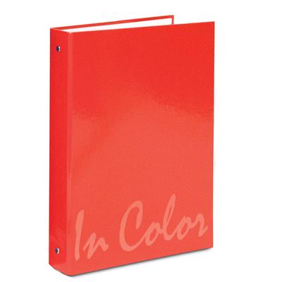 COPERTINA A4 ANELLO   30 - ROSSO CARTONATO IN COLOR 4809