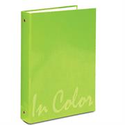 COPERTINA A4 ANELLO   30 - VERDE LIME CARTONATO IN COLOR