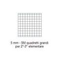 BLOCCO A4 SPIR.C/FORI 144FG. 5MM VERNICE FRESCA