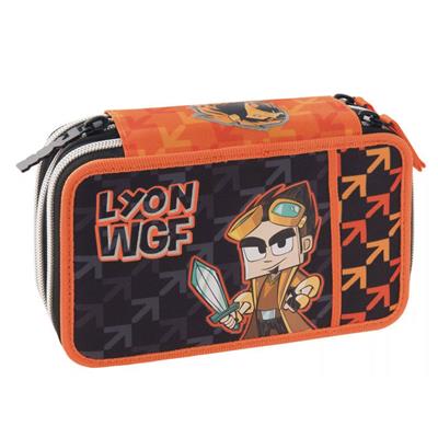 ASTUCCIO CORREDO 3 ZIP LYON GAMER