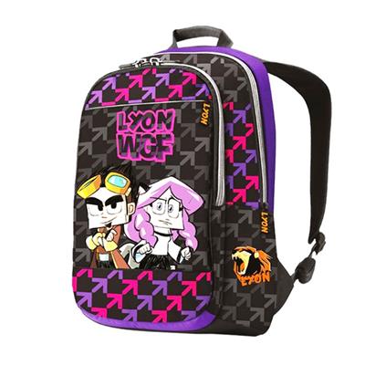 ZAINO ORGANIZZATO LYON GAMER + ANNA