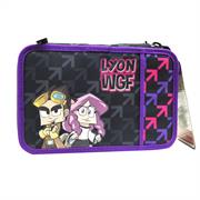 ASTUCCIO 3 ZIP LYON GAMER+ANNA