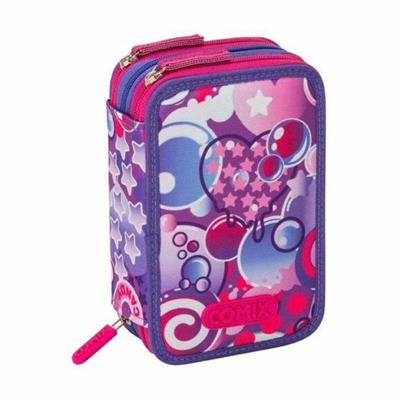 ASTUCCIO CORREDO 3 ZIP COMIX BRIGHT  VIOLA