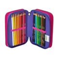ASTUCCIO CORREDO 3 ZIP COMIX BRIGHT  VIOLA